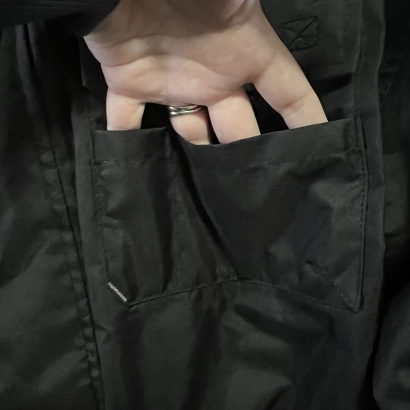 Terra Men's Large Black Winter Coat - Picture 7 of 11